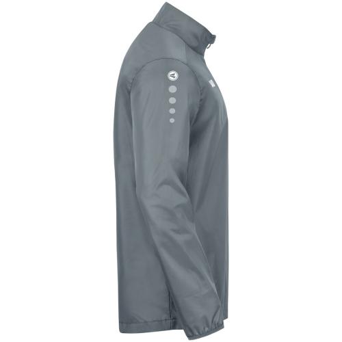 Jako Rainzip Regenjacke Team - steingrau