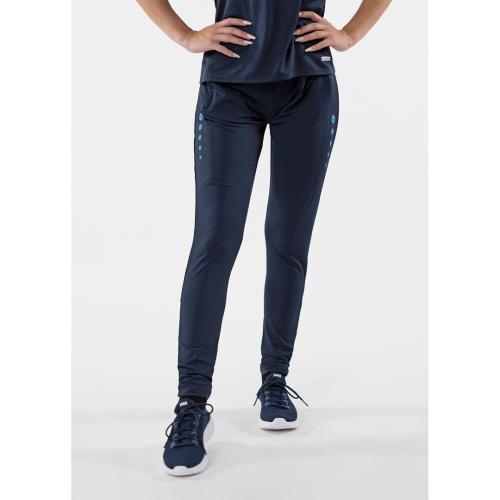 Jako Trainingshose Premium Damen - marine/skyblue