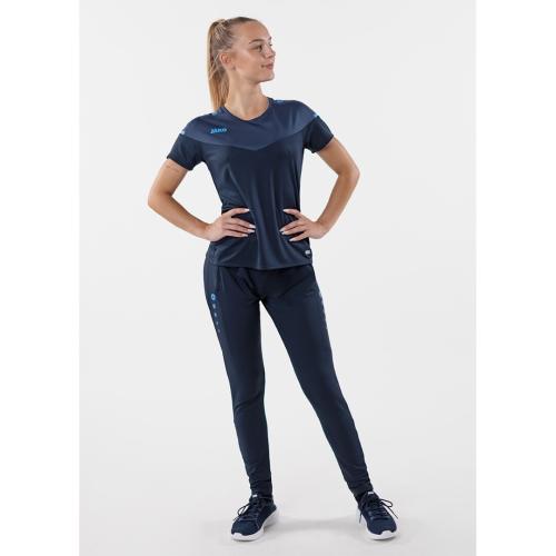 Jako Trainingshose Premium Damen - marine/skyblue
