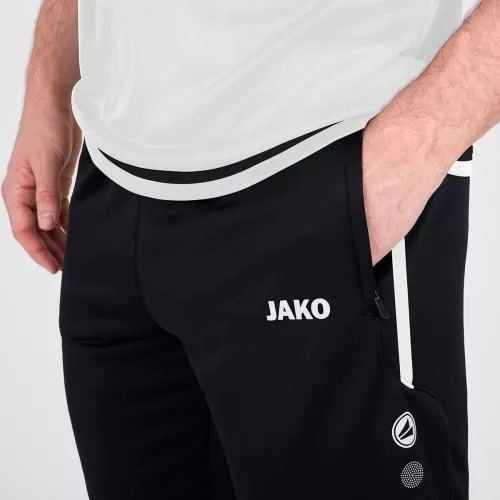 Jako Training Trousers Active - black/white