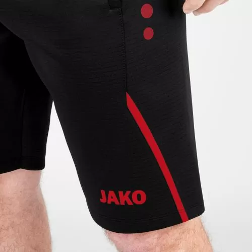 Jako Training Shorts Challenge - black/red