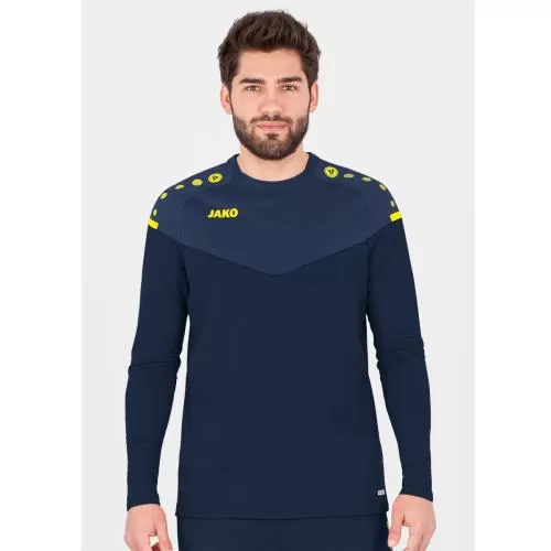 Jako Sweater Champ 2.0 - seablue/dark blue/neon yellow