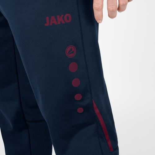 Jako Polyesterhose Challenge - marine/maroon