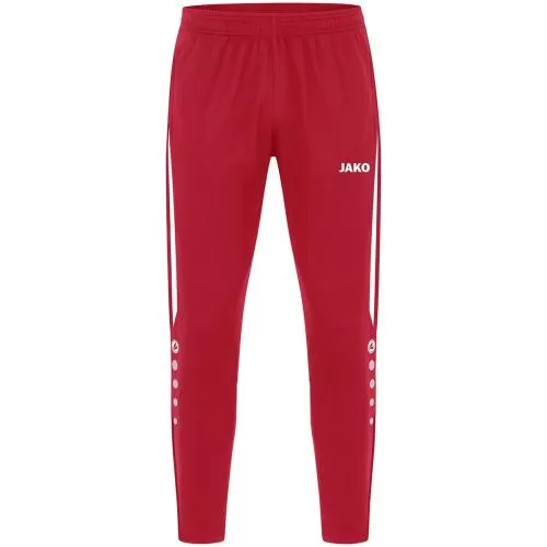 Jako Polyester Trousers Power - red/white