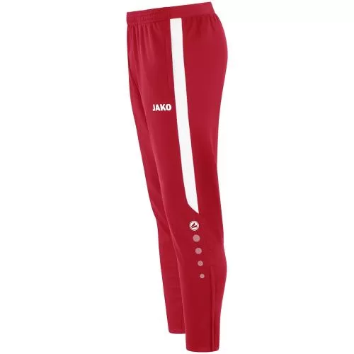 Jako Polyester Trousers Power - red/white