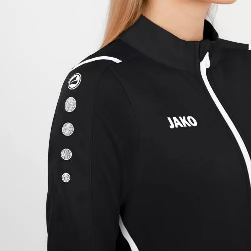 Jako Kinder Polyesterjacke Challenge - schwarz/weiß