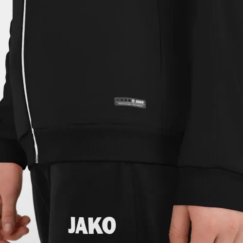 Jako Kinder Polyesterjacke Challenge - schwarz/weiß