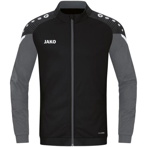 Einzelstück Jako Polyesterjacke Performance - schwarz/anthra light (Grösse: L)