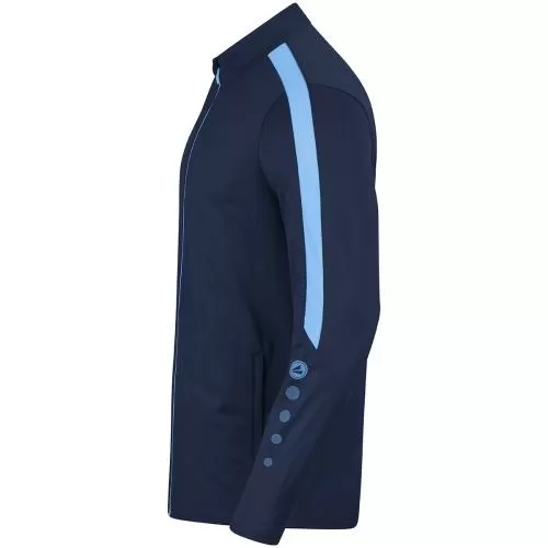 Jako Polyester Jacket Power - seablue/sky blue