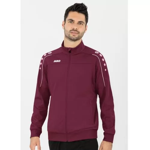 Jako Polyesterjacke Classico - maroon