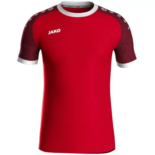Jako Kinder Trikot Iconic KA - sportrot/weinrot