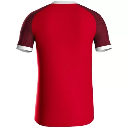Jako Children Jersey Iconic S/S - sport red/wine red