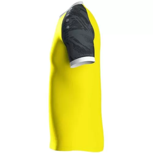 Jako Children Jersey Iconic S/S - soft yellow/black