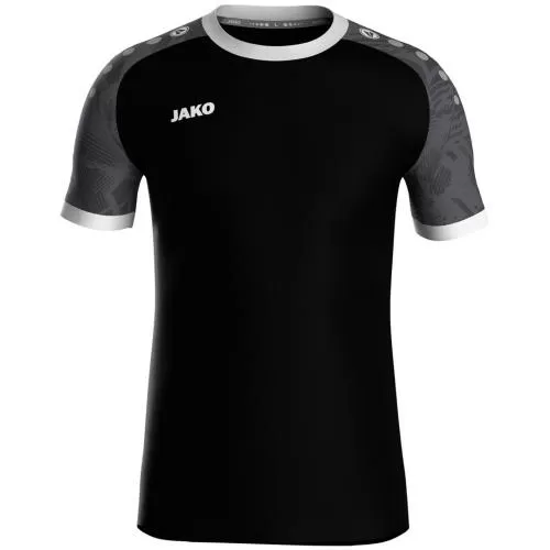 Jako Children Jersey Iconic S/S - black/anthracite