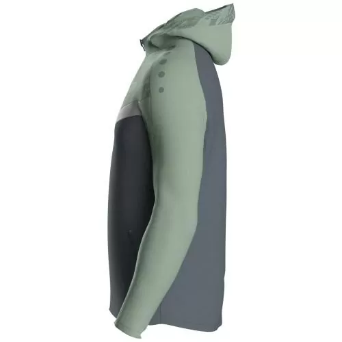 Jako Kinder Kapuzenjacke Iconic - anthra light/mintgrün/soft grey