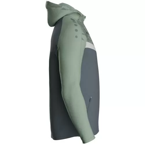 Jako Kinder Kapuzenjacke Iconic - anthra light/mintgrün/soft grey