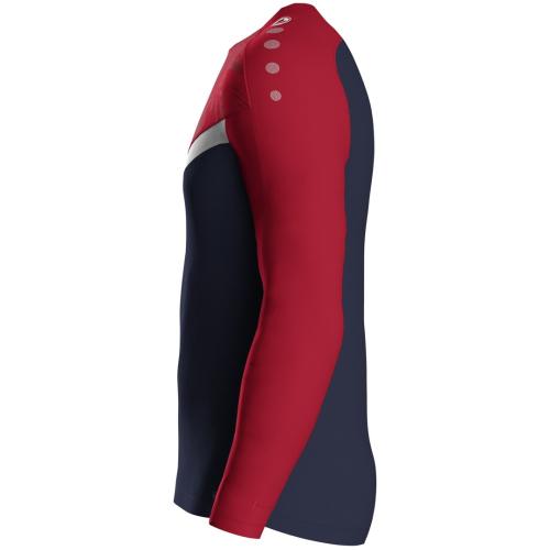 Jako Kinder Sweat Iconic - marine/chili rot