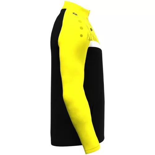 Jako Kinder Polyesterjacke Iconic - schwarz/soft yellow