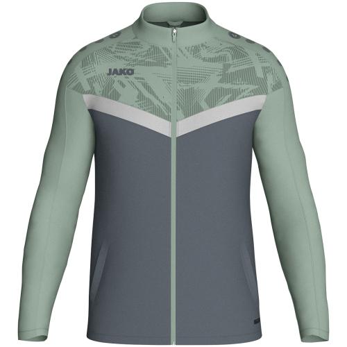 Jako Kinder Polyesterjacke Iconic - anthra light/mintgrün/soft grey