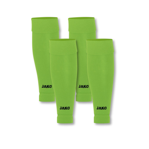 Jako Tube Stutzen 2er Set - neongrün