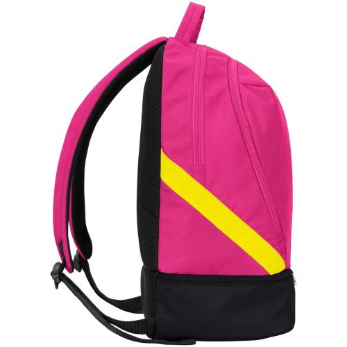 Jako Rucksack Iconic - pink/schwarz/neongelb