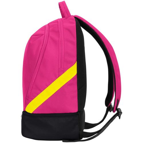 Jako Rucksack Iconic - pink/schwarz/neongelb