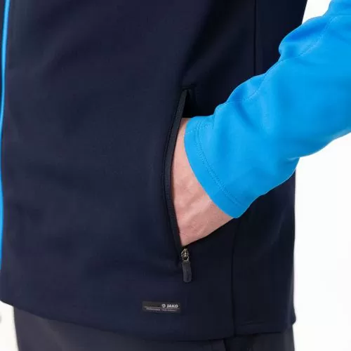 Jako Kinder Kapuzenjacke Iconic - marine/JAKO blau/neongelb