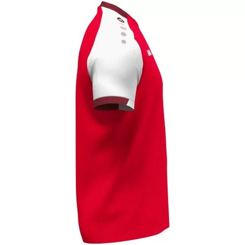Jako T-Shirt Dynamic - rot/weiß/dunkelrot
