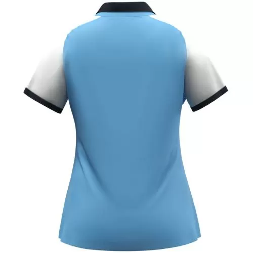 Jako Polo Dynamic Women - skyblue/white/seablue