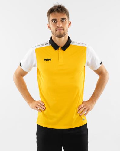 Jako Polo Dynamic - yellow/white/black