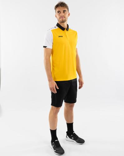Jako Polo Dynamic - yellow/white/black