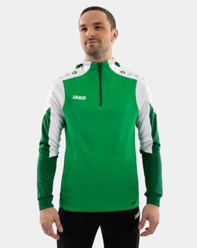 Jako Children Zip hoodie Dynamic - green/white/dark green