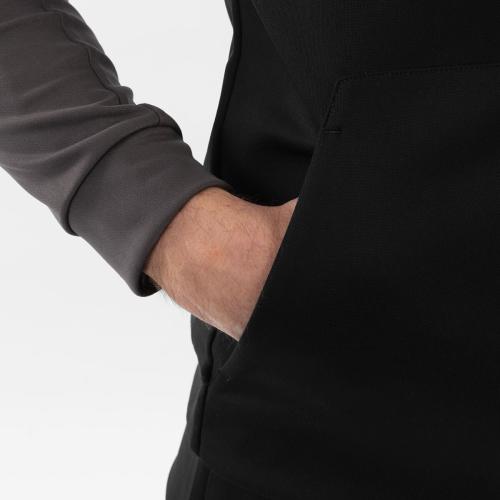 Jako Kinder Zip Hoodie Dynamic - schwarz/weiß/anthrazit