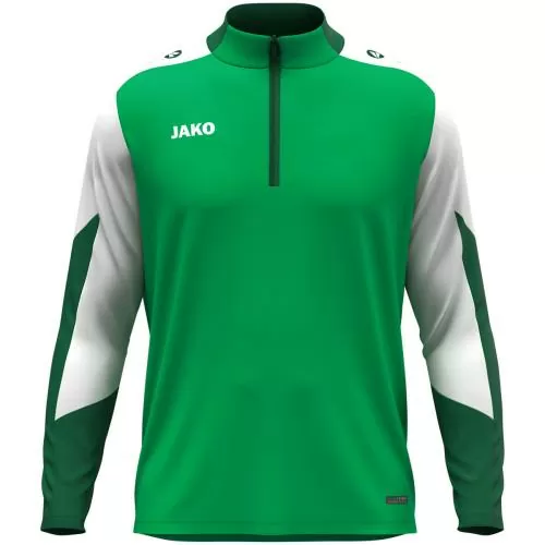 Jako Children Zip top Dynamic - green/white/dark green