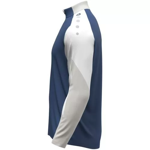 Jako Children Zip top Dynamic - nightblue/white/lightgrey