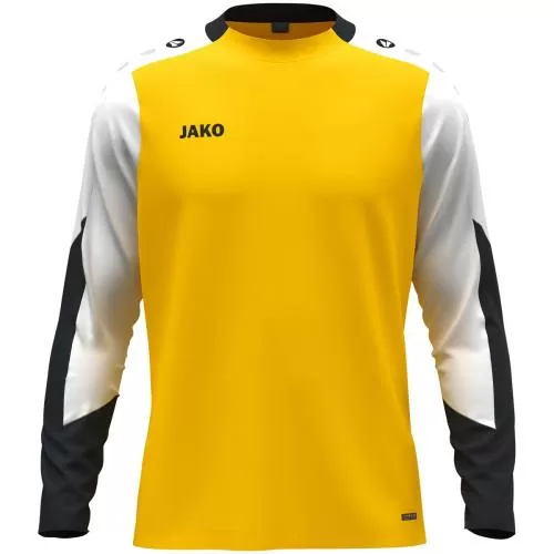 Jako Kinder Longsleeve Dynamic - gelb/weiß/schwarz