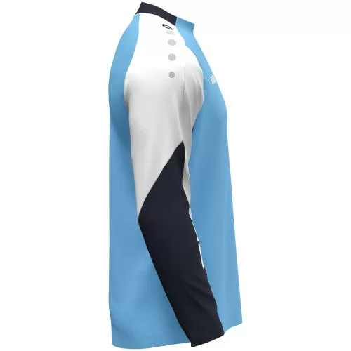 Jako Children Longsleeve Dynamic - skyblue/white/seablue