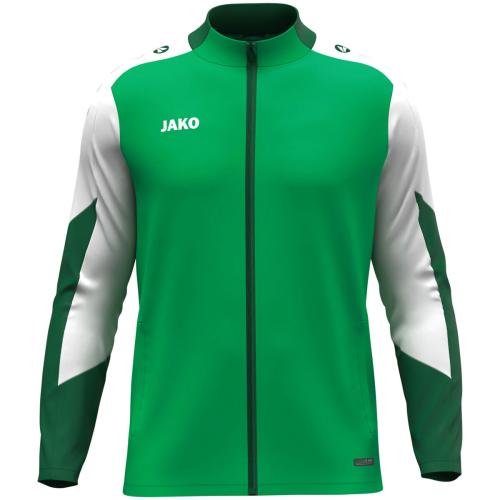 Jako Polyesterjacke Dynamic - grün/weiß/dunkelgrün