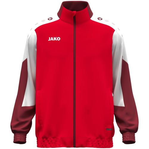 Einzelstück Jako Webjacke Dynamic - rot/weiß/dunkelrot