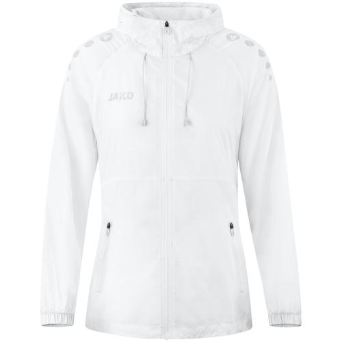 Jako Lightweightjacke Flow Damen - weiß