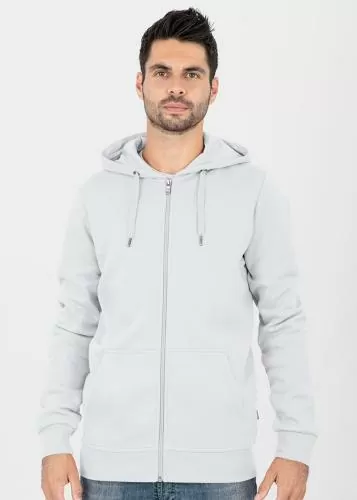 Jako Hooded jacket Organic - white