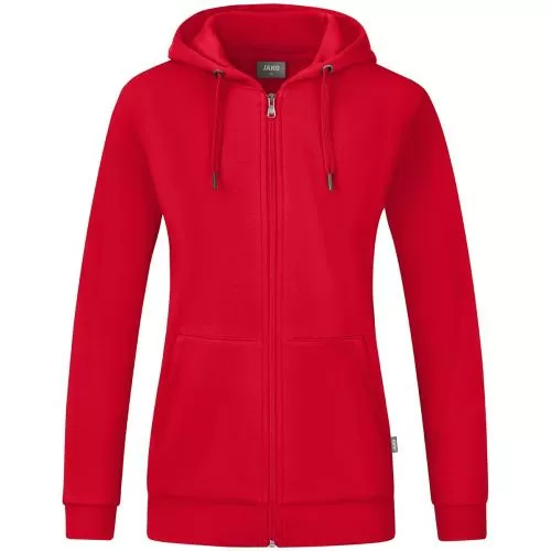 Jako Hooded jacket Organic - red