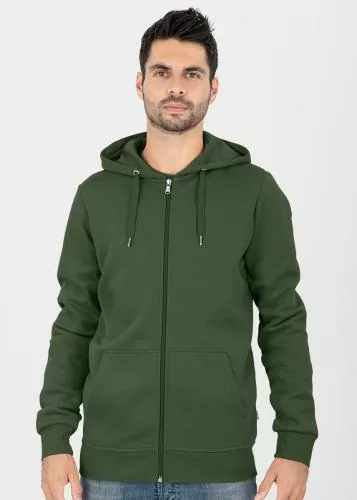 Jako Hooded jacket Organic - olive