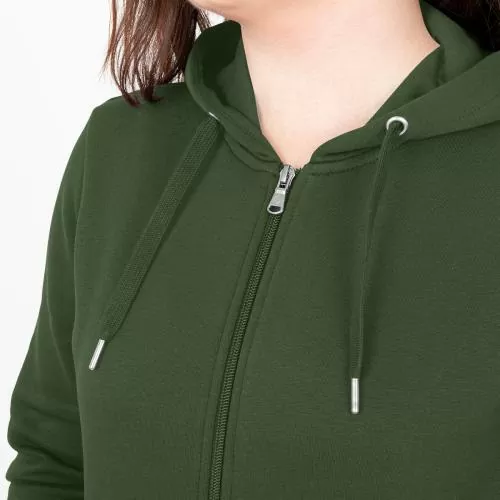 Jako Hooded jacket Organic - olive