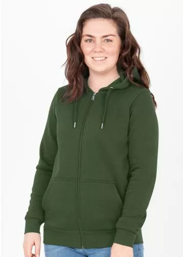 Jako Hooded jacket Organic - olive