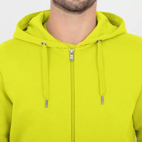 Jako Hooded jacket Organic - lime