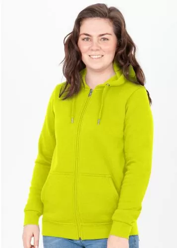 Jako Hooded jacket Organic - lime