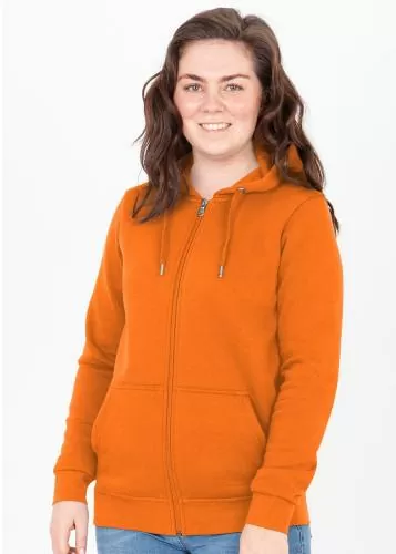 Jako Hooded jacket Organic - orange