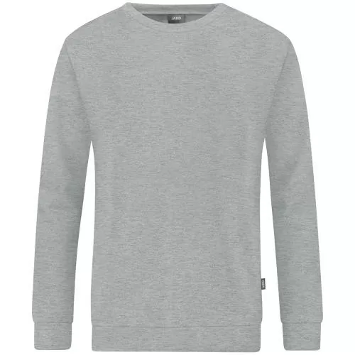 Jako Sweat Organic - hellgrau meliert