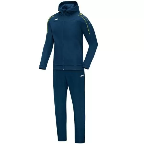 Jako Presentation tracksuit CLASSICO with hood - night blue/citro